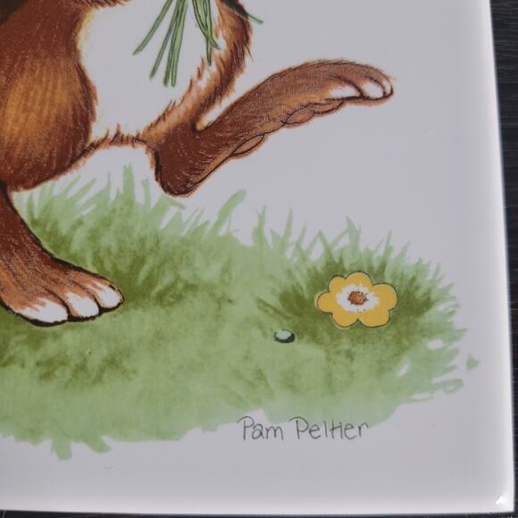 Decorative Tile Forever Greeting Card Squirrel Current Inc New Old Stock Japan - Picture 3 of 8